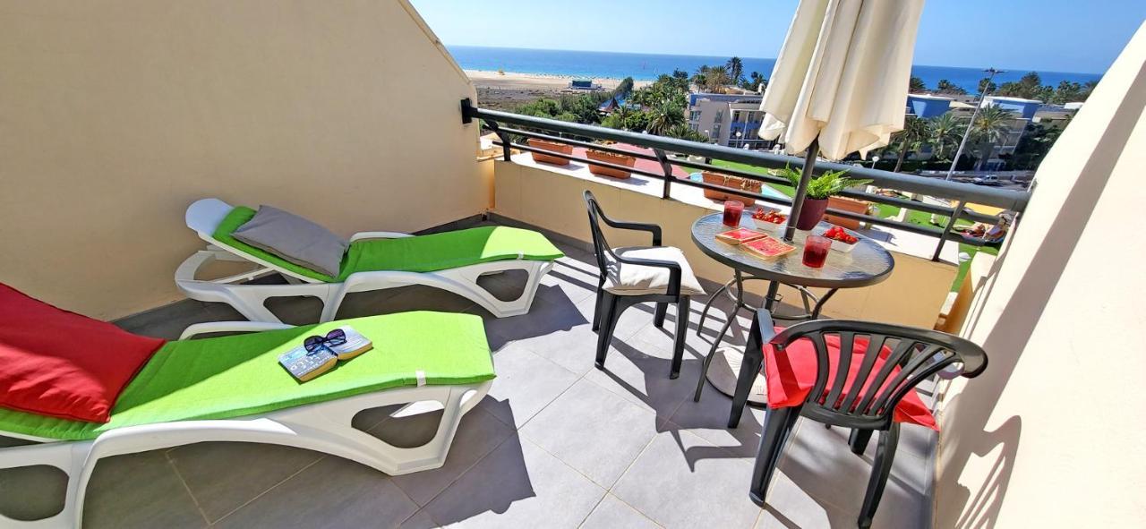 Ferienwohnung Buena Vista - Morro Jable - Meerblick - Pool Extérieur photo