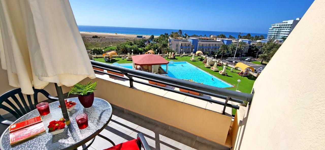 Ferienwohnung Buena Vista - Morro Jable - Meerblick - Pool Extérieur photo