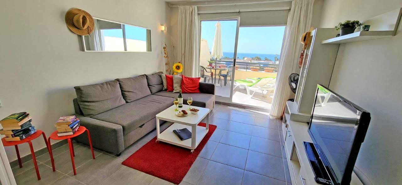 Ferienwohnung Buena Vista - Morro Jable - Meerblick - Pool Extérieur photo