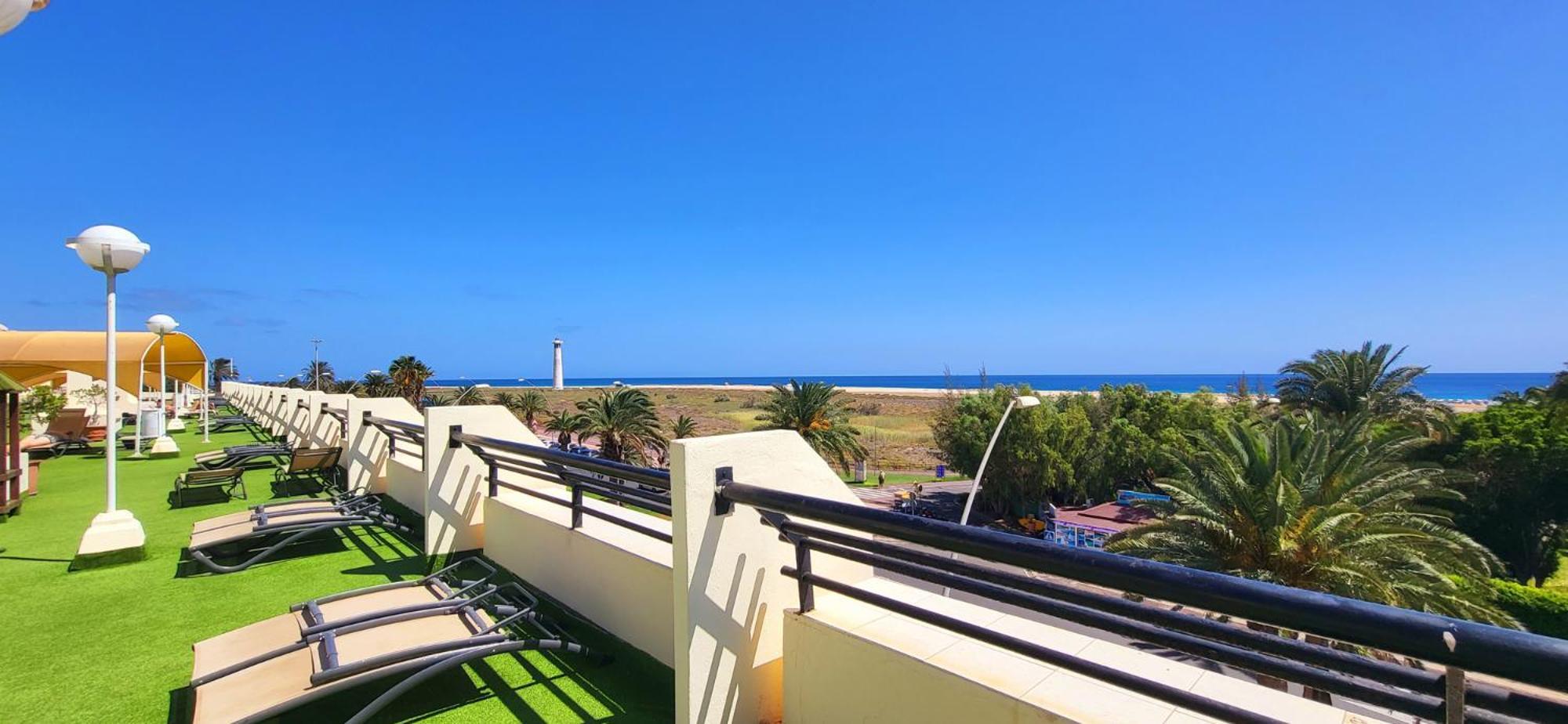 Ferienwohnung Buena Vista - Morro Jable - Meerblick - Pool Extérieur photo